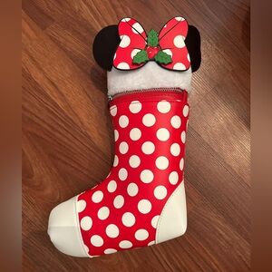 Loungefly Christmas Minnie Stocking Crossbody (Disney)